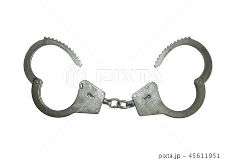 open handcuffs open handcuffs 45611951