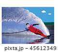 水上スキー 人 人間 45612349