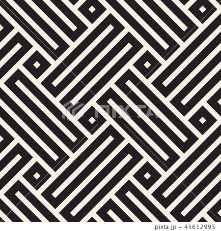 Vector seamless pattern. Modern stylish abstract texture. Repeating geometric tiles 45612995