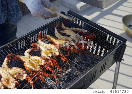 伊勢海老のバーベキュー 45614789