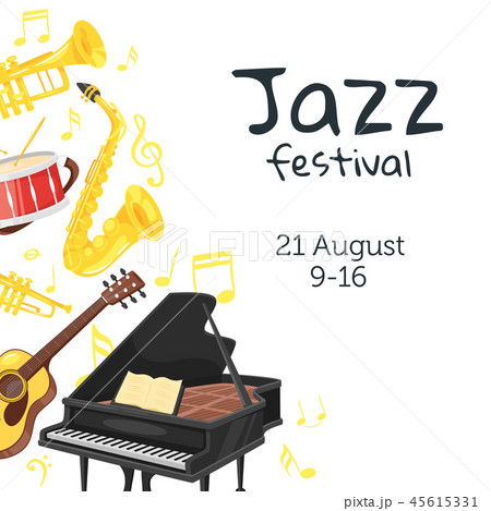 Jazz poster backgroun 45615331