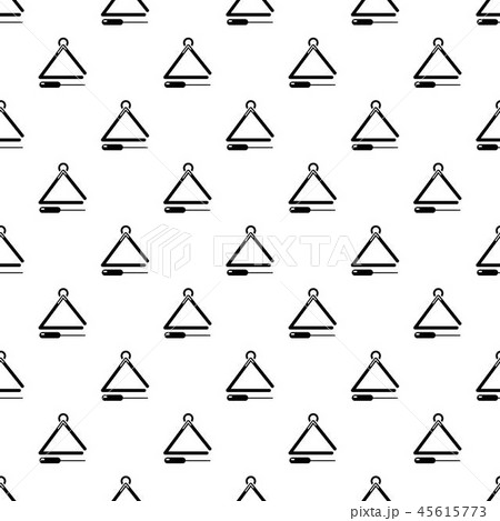 Musical triangle pattern vector seamless Musical triangle pattern vector seamless 45615773