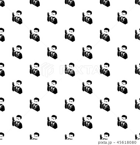 Election candidate oath pattern vector seamless Election candidate oath pattern vector seamless 45618080