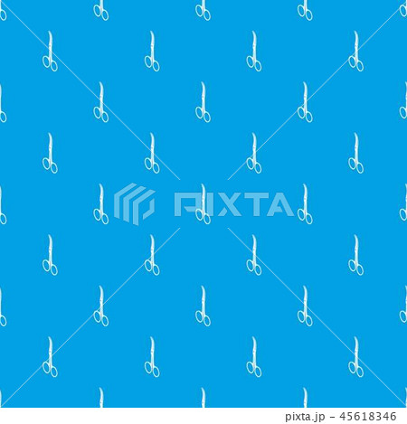 Hospital scissors pattern vector seamless blue 45618346