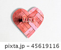 love letter on wood block 45619116