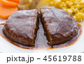 デミグラスハンバーグ 45619788