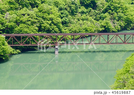 只見線・第3橋梁（福島県・三島町） 45619887