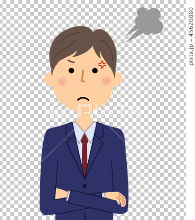 Businessman get angry Businessman get angry 45620880