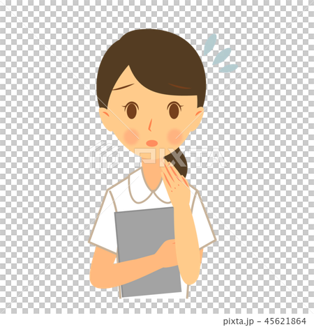 Occupation nurse woman impatient upper body Occupation nurse woman impatient upper body 45621864