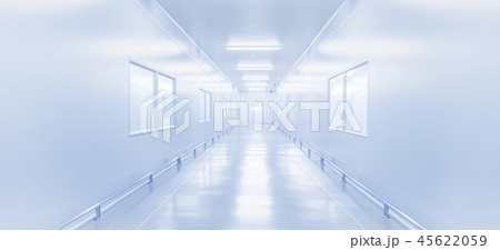 modern interior of science laboratory or factory 45622059