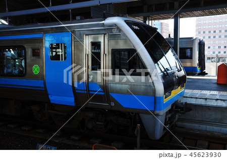 高知駅に停車中の特急南風(2000系) 高知駅に停車中の特急南風(2000系) 45623930