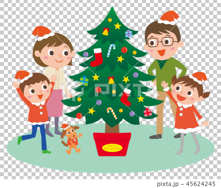 Christmas family tree Christmas family tree 45624245