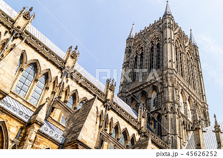 Lincoln Cathedral during the day in summer 45626252