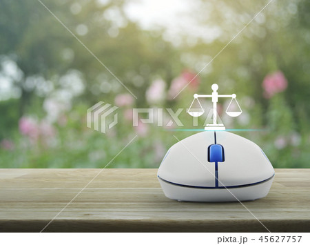 Business legal service online concept 45627757