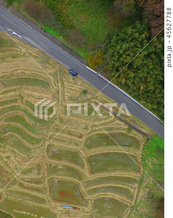 鴨川大山千枚田〜ドローンで空撮（千葉県鴨川市平塚） 45627788