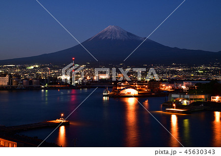 ふじのくに田子の浦みなと公園 富士山 ふじのくに田子の浦みなと公園 富士山 45630343