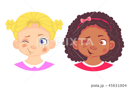 girls character set 45631004