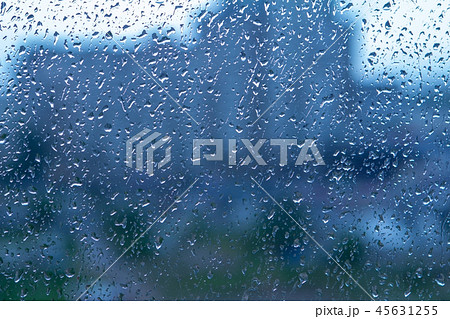 Natural water drop background on glass. Natural water drop background on glass. 45631255