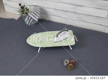 アイロン 生活用品 チェック柄 45632187