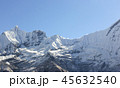 Annapurna Mountain Range covered with snow 45632540