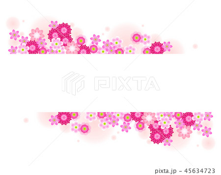 雪割草のフレーム 45634723