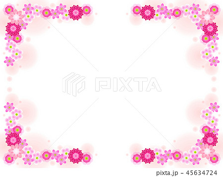 雪割草のフレーム 45634724