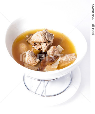 Boiled pork bones, Braised pork ribs  45636895