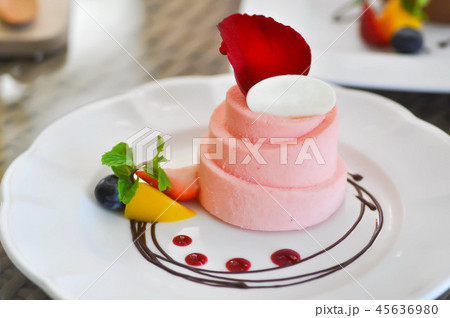 rose cake or strawberry cake rose cake or strawberry cake 45636980