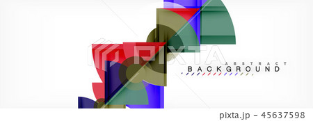 Trendy circles composition geometric background Trendy circles composition geometric background 45637598