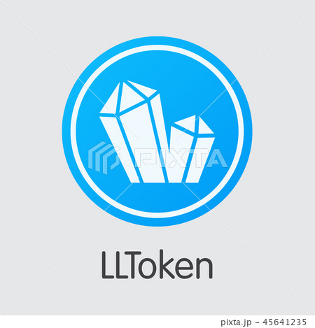 Lltoken Digital Currency Coin Vector Coin のイラスト素材