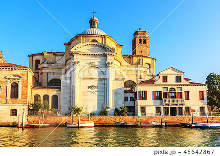 San Geremia Church in the canal of Venice, Italy 45642867
