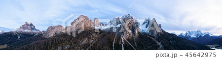 Beautiful autumn landscape in the Dolomites mountains. Beautiful autumn landscape in the Dolomites mountains. 45642975