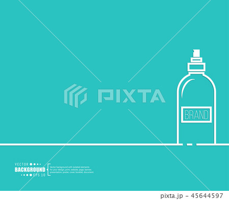 Abstract creative concept vector line draw background for web, mobile app, illustration template 45644597