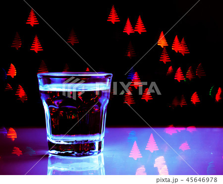 Drink shot in a shot glass  45646978
