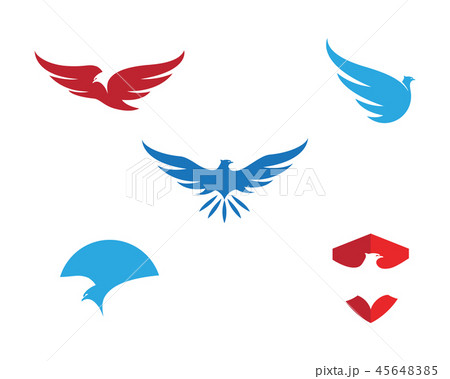 Falcon Logo Template vector 45648385