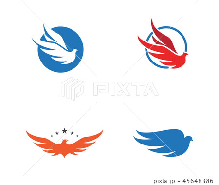 Falcon Logo Template vector 45648386