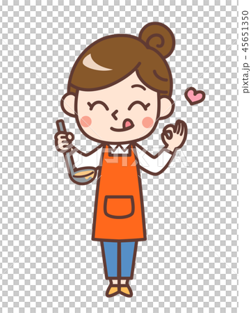 主婦 料理 45651350