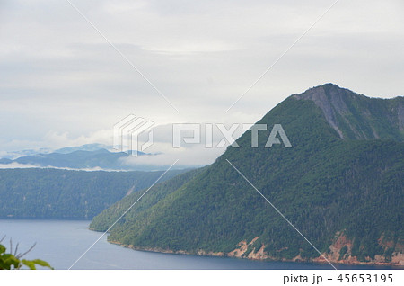 摩周湖 北海道川上郡弟子屈町 の写真素材 45653195 Pixta