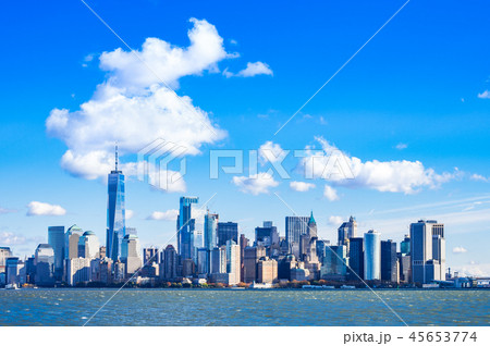 ニューヨーク マンハッタンの摩天楼 ニューヨーク マンハッタンの摩天楼 45653774