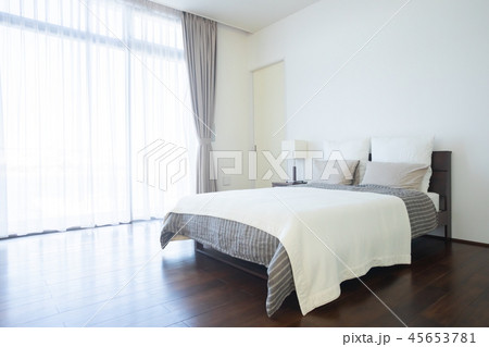 ベッドルーム 寝室 ホテル 無人 ベッドルーム 寝室 ホテル 無人 45653781
