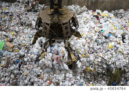 杉並清掃工場（焼却場）ごみバンカ・ごみクレーン 45654764