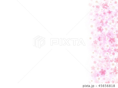 キラキラ小花柄背景 キラキラ小花柄背景 45656818