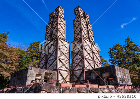 （静岡県）晴天下の韮山反射炉 45658310