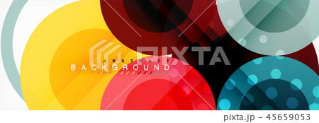Circle composition abstract background Circle composition abstract background 45659053