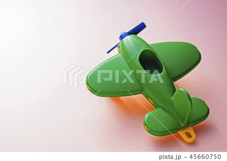 Toy green plane 45660750