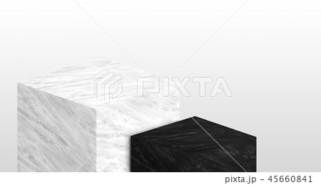 Product display stand made from white and marble Product display stand made from white and marble 45660841