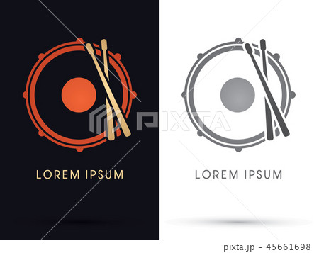 Drum, Snare graphic vector. Drum, Snare graphic vector. 45661698