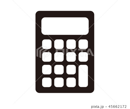 電卓 計算機のイラスト素材