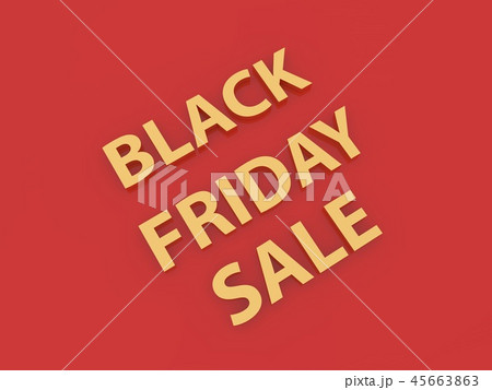Black friday sale inscription on red background. Black friday sale inscription on red background. 45663863