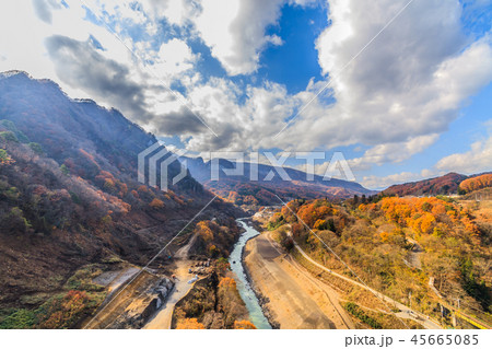 2017年秋の八ッ場ダム予定地の風景 2017年秋の八ッ場ダム予定地の風景 45665085